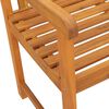vidaXL Gartenbank Braun 150 x 56 x 90 cm Massivholz Akazie