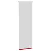 vidaXL Verdunkelungsrollo Rot 45x175 cm Stoffbreite 40,7 cm Polyester