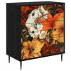 vidaXL Kommode GENNEP Lilienmuster 66 x 36,5 x 76 cm Holzwerkstoff