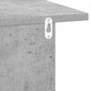 vidaXL Nachttisch Beton Grau 40 x 30 x 25 cm Holzwerkstoff