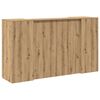 vidaXL Empfangstheke Artisan-Eiche 180x50x103,5 cm Holzwerkstoff
