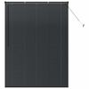 vidaXL Balkenjalousien Schwarz 175 x 130 cm Aluminium