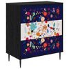 vidaXL Kommode MAINZ Blumenmuster 66 x 36,5 x 76 cm Holzwerkstoff