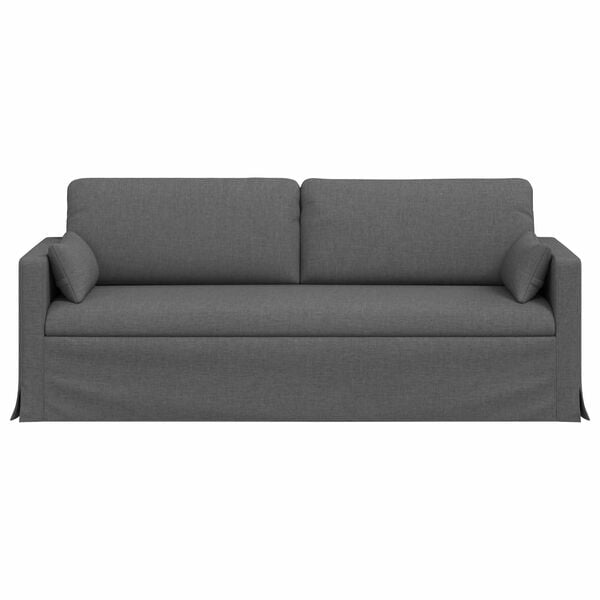 vidaXL Sofa Dunkelgrau Gesamtabmessungen: 198 x 78 x 80 cm (B x T x H)