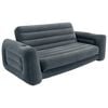Intex Aufblasbares Sofa Ausziehbar 203x231x66 cm Dunkelgrau
