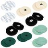 vidaXL Bodenpolierer-Pad-Set 20 stk. &Oslash; 14 cm Mehrfarbig