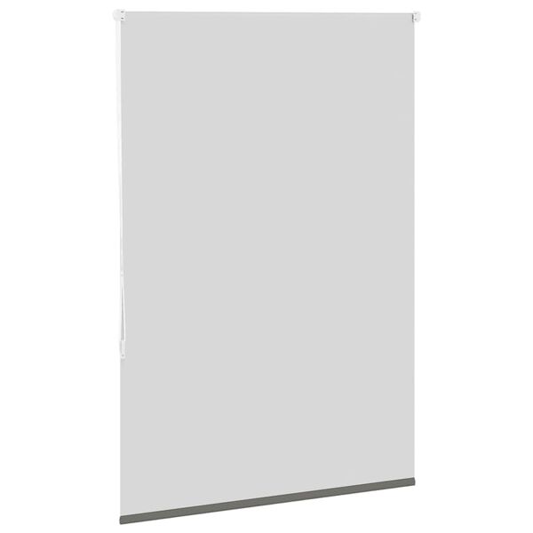 vidaXL Verdunkelungsrollo Grau 110x130cm Stoffbreite 105,7cm Polyester