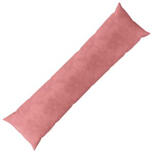 vidaXL Kissen mit Kissen HEERLEN Rosa 40 x 145 cm Samt