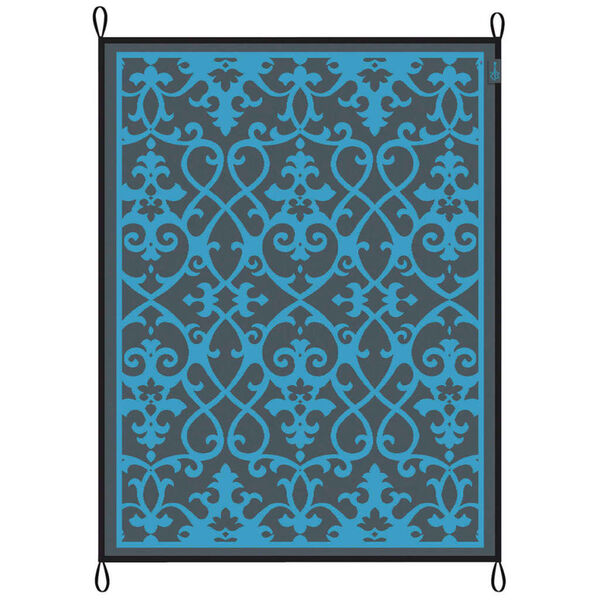 Bo-Camp Outdoor-Teppich Chill mat Oriental 2,7x2 m L Blau