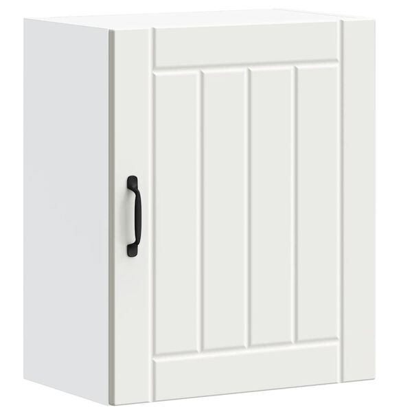 vidaXL Küchen-Hängeschrank Lucca Weiß Holzwerkstoff