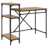 vidaXL Schreibtisch Artisan-Eiche Holzwerkstoff 105 x 50 x 90 cm