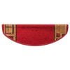vidaXL Stufenmatten Selbstklebend 5 Stk. 65x21x4 cm Rot