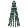 vidaXL LED-Weihnachtsbaum 150 cm 240 LEDs Kaltwei&szlig; Stahl Gr&uuml;n