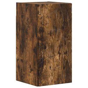 vidaXL Badezimmer-Wandschrank DELFT Raucheiche 30 x 31 x 59 cm