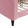 vidaXL Tagesbett Rosa 90x200 cm Samt