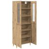 vidaXL Highboard Artisan-Eiche 69,5 x 34 x 180 cm