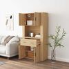 vidaXL Highboard Sonoma-Eiche Holzwerkstoff