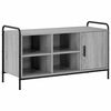 vidaXL Schuhschrank 100 x 39,5 x 55,5 cm Holzwerkstoff Sonoma-Grau