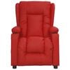 vidaXL Relaxsessel Weinrot Kunstleder