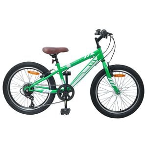vidaXL Mountainbike 20 Zoll 6-Speed f&uuml;r 5-8 Jahre alt Gr&uuml;n