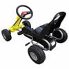 vidaXL Pedal-Gokart Gelb
