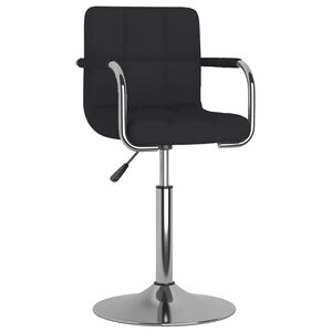 vidaXL Barhocker Schwarz Stoff