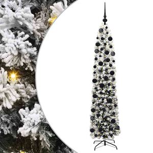 vidaXL K&uuml;nstlicher Weihnachtsbaum mit 300 LEDs mit St&auml;nder Gr&uuml;n 180 cm
