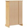 vidaXL Badschrank Corona 70x33x110 cm Massivholz Kiefer