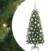vidaXL K&uuml;nstlicher Weihnachtsbaum Gr&uuml;n 120 cm PE und PVC