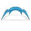 vidaXL Kuppelpavillon 450x450x265 cm Hellblau