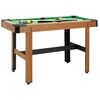 vidaXL Billardtisch 4 Fu&szlig; 122&times;61&times;76 cm Braun