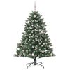 vidaXL Künstlicher Weihnachtsbaum mit 150 LEDs Grün 105 x 105 x 150 cm