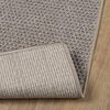vidaXL Bereichsteppiche Rechtwinklig LUGO Taupe 170 x 120 cm Polyester