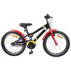 vidaXL Kinderfahrrad 24 Zoll f&uuml;r 8-12 Jahre alt Schwarz Rot