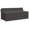 vidaXL Klappsofa Bett Dunkelgrau 120 x 60 x 49 cm Stoff