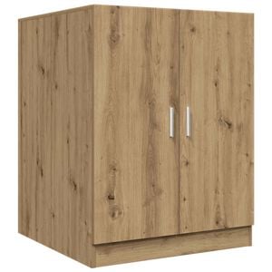 vidaXL Waschmaschinenschrank Artisan-Eiche 70,5x71,5x91,5 cm