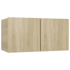 vidaXL TV-H&auml;ngeschrank Sonoma-Eiche 60x30x30 cm