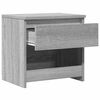 vidaXL Nachttische 2 Stk. Grau Sonoma 40x30x39 cm Holzwerkstoff
