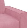 vidaXL 3-Sitzer-Sofa Rosa 180 cm Samt