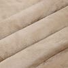 vidaXL &Uuml;berwurfdecke Beige 220 x 240 cm Fleece