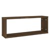 vidaXL W&uuml;rfelregale 6 Stk. Braun Eichen-Optik 60x15x23cm Holzwerkstoff
