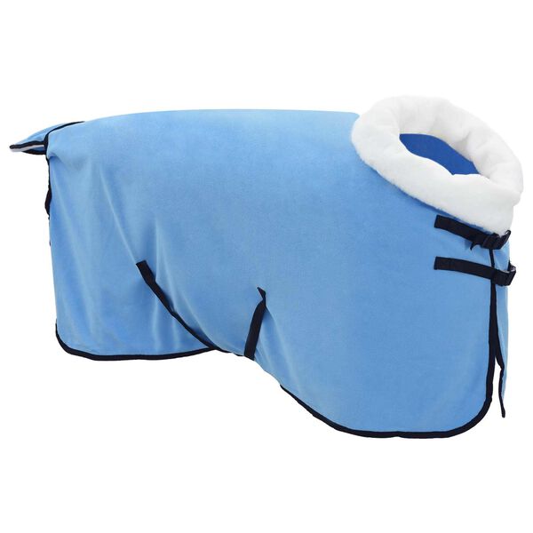vidaXL Pferdedecke Volles Aqua 85 cm Polarfleece