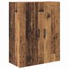 vidaXL Highboard Wandmontiert Altholz 69,5 x 34 x 180 cm Holzwerkstoff