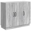 vidaXL Sideboard Sonoma-Grau 89 x 34,5 x 77 cm Holzwerkstoff