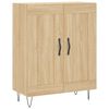 vidaXL Highboard Sonoma-Eiche 69,5x34x180 cm Holzwerkstoff