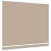 vidaXL Markisenersatzstoff Beige 380 x 295 cm Polyester
