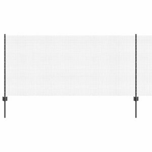 vidaXL Schwei&szlig;drahtzaun mit Pfosten 10 x 1 m (B x H)