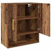 vidaXL Wandschrank Wandmontiert Altholz 60 x 31 x 70 cm Holzwerkstoff
