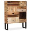 vidaXL Sideboard Mangoholz Massiv 100 x 30 x 130 cm