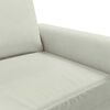 vidaXL 3-Sitzer-Sofa Creme 180 cm Samt